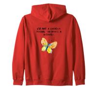 No soy una persona creativa, así que aquí hay una creatividad de mariposa Sudadera con Capucha