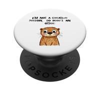 No soy una persona creativa, así que aquí hay una creatividad de nutria PopSockets PopGrip Adhesivo