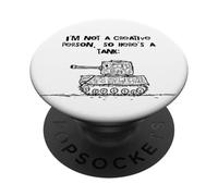 No Soy una Persona Creativa, así Que aquí Hay una Creatividad de Tanque PopSockets PopGrip Adhesivo