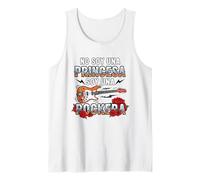 No Soy Una Princesa Soy Una Rockera - Rockera Camiseta sin Mangas
