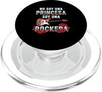 No Soy Una Princesa Soy Una Rockera - Rockera PopSockets PopGrip para MagSafe