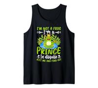 No Soy una Rana, Soy un príncipe Disfrazado Bésame y descúbrelo Camiseta sin Mangas