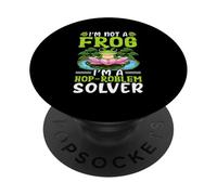 No Soy una Rana, Soy un solucionador de roblem de Salto PopSockets PopGrip Adhesivo