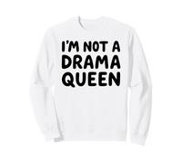 No Soy una Reina del Drama, White Lie Party, Divertida, sarcástica, ironía Sudadera