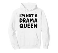 No Soy una Reina del Drama, White Lie Party, Divertida, sarcástica, ironía Sudadera con Capucha