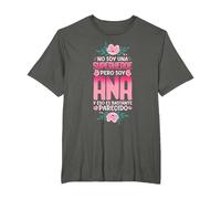 No Soy Una Superhéroe Pero Soy Ana Camiseta, Hombre Tallas Grandes, Asfalto, 4X Alto