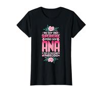 No Soy Una Superhéroe Pero Soy Ana Camiseta, Mujer, Negro, XS