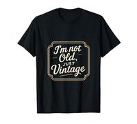 No soy viejo, solo un guión retro vintage Camiseta