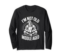 No soy viejo, soy Knight Coffee de mediana edad Manga Larga