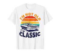 No soy viejo, soy un clásico, divertido, retro americano, coche vintage Camiseta