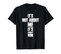 No Soy yo, se Trata de él - Christian Camiseta gráfica económica, Hombre, Negro, M