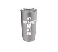 No soy yo, se trata de él - Christian Vaso térmico de acero inoxidable de doble pared