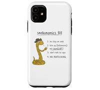 No Step on Snek | Snekonomics 101 - Política Divertida Carcasa para iPhone 11