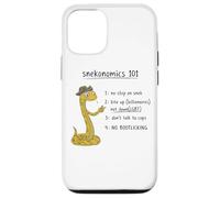 No Step on Snek | Snekonomics 101 - Política Divertida Carcasa para iPhone 12/12 Pro