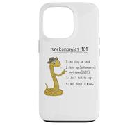 No Step on Snek | Snekonomics 101 - Política Divertida Carcasa para iPhone 13 Pro