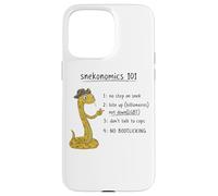 No Step on Snek | Snekonomics 101 - Política Divertida Carcasa para iPhone 15 Pro MAX