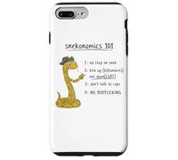 No Step on Snek | Snekonomics 101 - Política Divertida Carcasa para iPhone 7 Plus/8 Plus