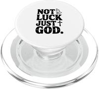 No Suerte Solo Dios Fe Inspirado Cristiano PopSockets PopGrip para MagSafe