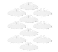 No Sweat Hat Liner - 10 unidades Absorbent Hat Sweat Bands | Head Protection Equipment | Moisture-Wicking Cap Liners for Youth Women Men Family Sports Fishing Hiking Running Golf Tennis Gym O,