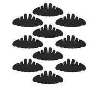 No Sweat Hat Liner, Absorbent Hat Liners 10 Pieces, Head Protection Equipment, Moisture Wicking Sweatband, Ideal for Youth, Family Sports, Fishing, Hiking, Running, 29.2x12.8cm
