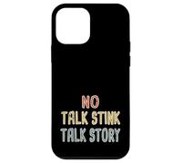 No Talk Stink, Talk Story Hawaiian Pidgin Hawaii Creole Carcasa para iPhone 12 Mini