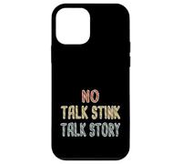No Talk Stink, Talk Story Hawaiian Pidgin Hawaii Creole Carcasa para iPhone 12 Mini