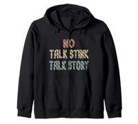 No Talk Stink, Talk Story Hawaiian Pidgin Hawaii Creole Sudadera con Capucha