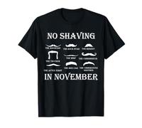 No te afeites durante el bigote de noviembre Camiseta