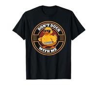 No te agaches Conmigo. Divertido Patito de Goma Amarillo Que ama a los Patos Camiseta