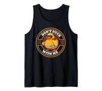 No te agaches Conmigo. Divertido Patito de Goma Amarillo Que ama a los Patos Camiseta sin Mangas