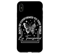 No te conformes a este mundo, sé transformado Carcasa para iPhone XS Max
