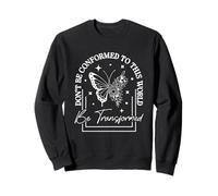 No te conformes a este mundo, sé transformado Sudadera