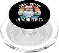 No te Creo en Ninguno de los Dos. Buena Navidad, Feliz. PopSockets PopGrip para MagSafe