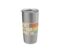 No te estreses Olvídate del resto Cita motivacional Vaso térmico de acero inoxidable de doble pared