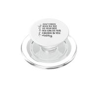 No te estreses Rock The Test Student Exam Motivación PopSockets PopGrip para MagSafe