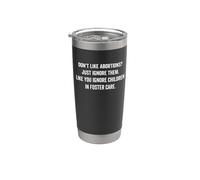 ¿No te gusta el aborto? Simplemente ignóralo - Democratic Pro Choice Vaso térmico de acero inoxidable de doble pared