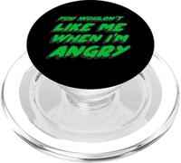 No te gustaria Cuando Estoy Enojado | 1970's Retro PopSockets PopGrip para MagSafe