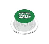 No te gustaria Cuando Estoy Enojado | 70's Retro PopSockets PopGrip para MagSafe