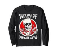 ¿No te Gusto, Vete a la Mierda, Problema Resuelto, Cráneo Manga Larga