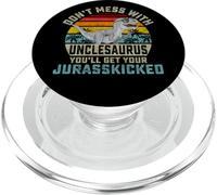 No Te Metas con El Tío Saurus Te Van A Juraskicked Tío PopSockets PopGrip para MagSafe