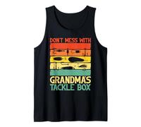 No te metas con la Caja de Aparejos de la Abuela Pesca Camiseta sin Mangas