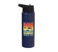 No te metas con la caja de aparejos de la abuela Pesca Stainless Steel Insulated Water Bottle