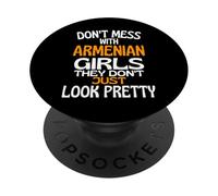 No te metas con Las Chicas Bonitas de Armenia Cita Divertida de Armenia PopSockets PopGrip Adhesivo