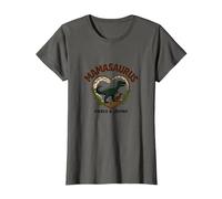 No te metas con Mamasaurus - Dinosaurio mamá Feroz Camiseta, Mujer, Asfalto, XL