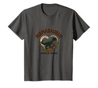 No te metas con Mamasaurus - Dinosaurio mamá Feroz Camiseta, Niños, Asfalto, 12 años