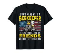No te metas con un apicultor Tengo miles de amigos Camiseta