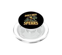 No te metas con un Tipo Que Lanza Lanzador de Jabalina Spears PopSockets PopGrip para MagSafe
