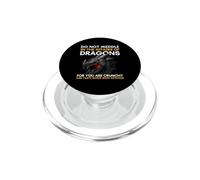 No te metas en los Asuntos de los Dragones Porque Eres crujiente PopSockets PopGrip para MagSafe