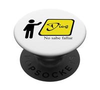 No te Preocupes. Dios no Sabe fallar PopSockets PopGrip Adhesivo