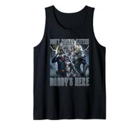 No te preocupes, gatito, papá, está aquí: Alpha Wolf Knight Night Moon Camiseta sin Mangas